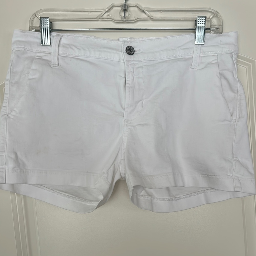 James Jeans Olivia Trouser Denim Shorts Frost White